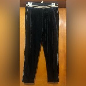Black Velvet Women's Pants